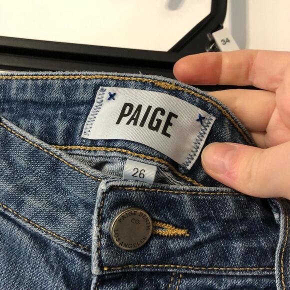 Paige Skyline Ankle‎ Peg Women's Skinny Jeans - Picture 7 of 9